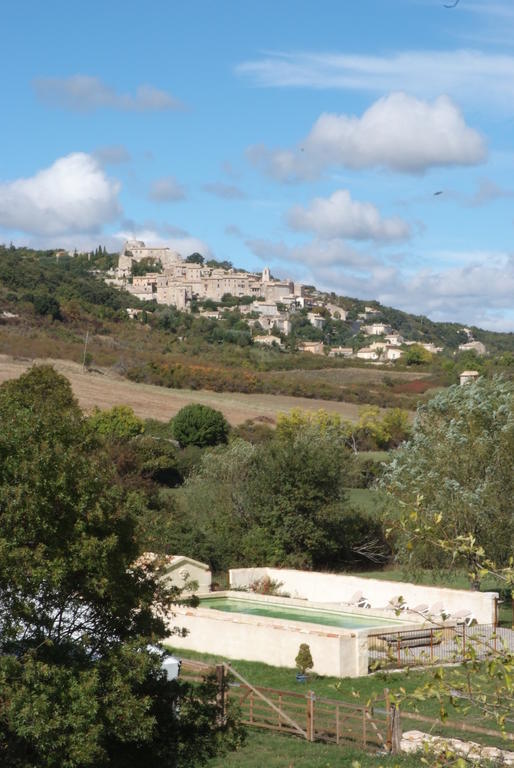 Bed and Breakfast La Fontaine Simiane-la-Rotonde Exterior foto